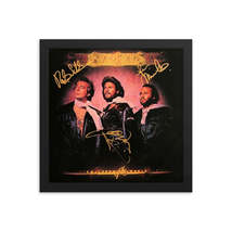 Bee Gees signed Children of the World album Cover Reprint - £58.63 GBP