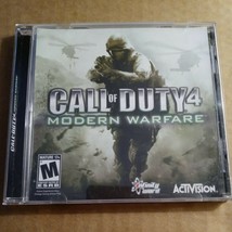 Call Of Duty 4 Modern Warfare PC DVD-Rom - $25.15