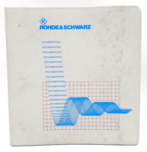 Rohde &amp; Schwarz Operating Manual Volume2 Vector Signal Generator SMIQ02B... - $463.47 MXN