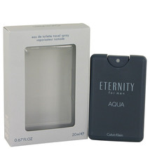 Eternity Aqua by Calvin Klein Mini EDT Spray .67 oz (Men) - $38.49