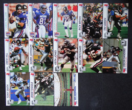 1992 Pro Set Series 2 Atlanta Falcons Team Set of 13 Football Cards - $2.50