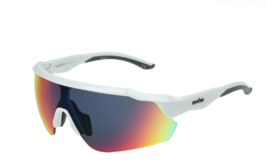 Foster Grant Ironman Men&#39;s Shield Sport Sunglasses White - £11.95 GBP