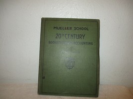 Vintage Mueller School 1912 Bookkeeping and Accounting 20th Century Book   - £17.49 GBP