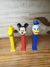 Pez Dispensers - Disney Mickey Mouse Donald &amp; Woodstock with Feet, Used ... - £8.63 GBP