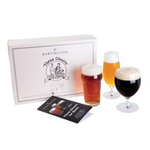 Dartington Personalised 3 Cheers for Beers Set of of Beer Glasses - Add Your Own - £37.94 GBP