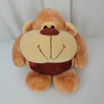 Animal Fair Vintage Stuffed Plush Monkey Chimp Ape Gorilla Corduroy Over... - £46.45 GBP