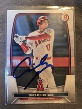 Shohei Ohtani Signed Baseball Football Card Autographed California Angeles  - $90.00