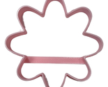 6x Daisy Flower Outline Fondant Cutter Cupcake Topper 1.75 IN USA FD5187 - £5.58 GBP