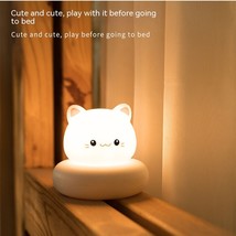 Cute Pet Sleeping Small Night Lamp USB Charging Desktop Pat Touch Induction Lamp - £15.86 GBP