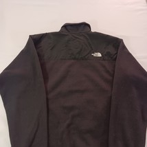The North Face CQ98 Men's Black Long Sleeve Full Zip Fleece Jacket Size Medium image 2