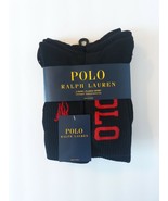 Polo Ralph Lauren Polo Crew Socks 6 Pairs Classic Sport Black Red Large ... - $24.74