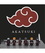 Naruto Shippuden Akatsuki 6 Custom Minifigures Set - $27.34 CAD