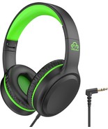 Green Wired Headphones For Boys Portable On Ear Youth Headphones For School - $53.30 CAD