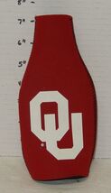 Oklahoma University OU Sooners Bottle Koozie Coozy Koozy Red White - $9.85