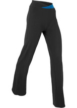 BP Negro Suave Yoga Pantalones Ru 10 (bp207) - £19.23 GBP
