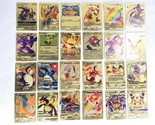 Lot of 24 Gold Foil Pokemon Cards Vmax Gx V - Charizard Blastoise Pikachu - $49.99