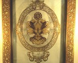 Gold Framed Bombay Company Royal Botanical II Gold Print on Glass PL. XX... - $148.50