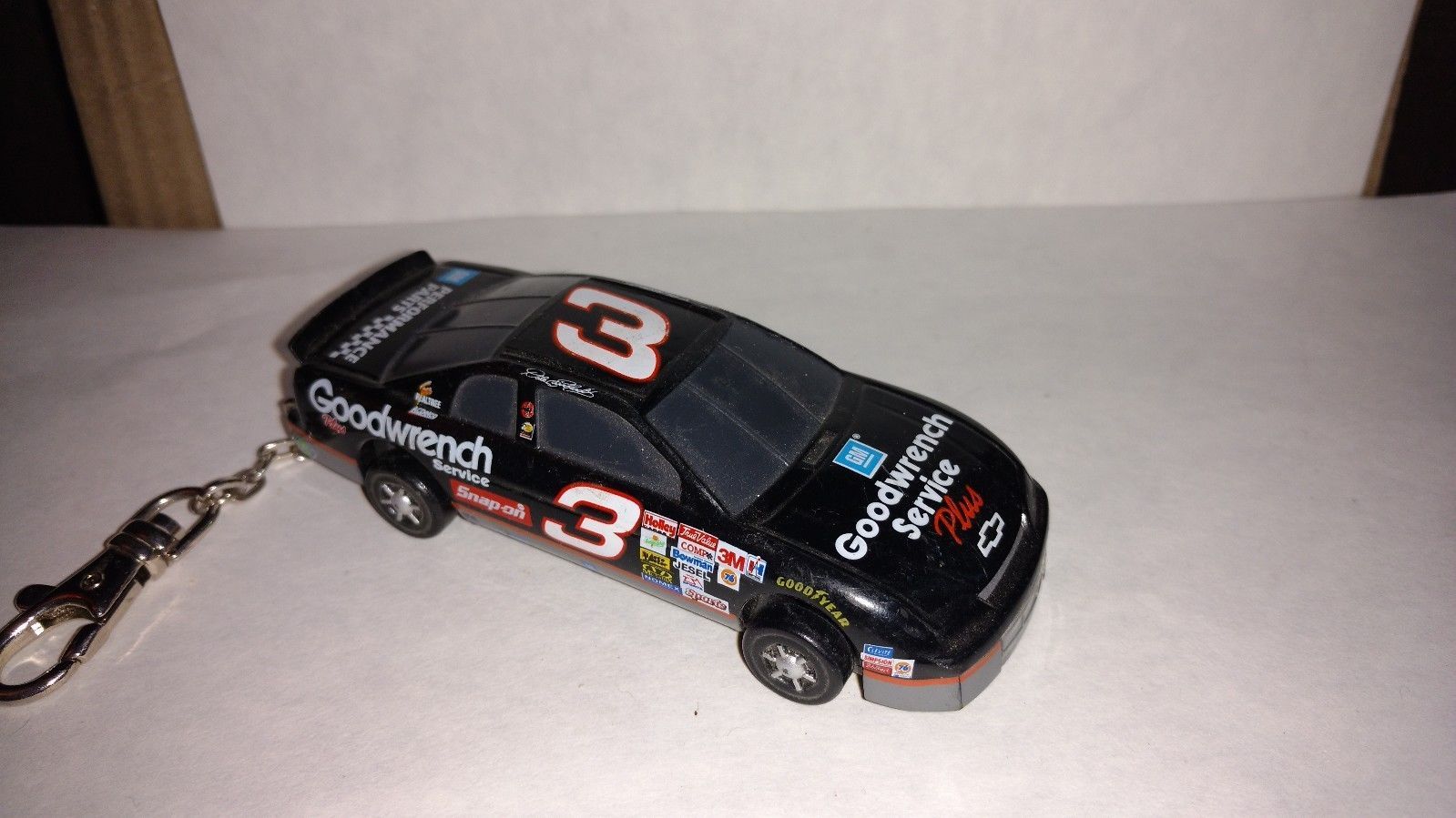 GOODWRENCH SERVICE PLUS #3 NASCAR Racing Race Car Key Chain - $6.00