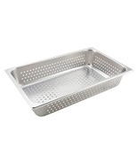 Winco Full Size Pan Perforated, 4-Inch - £43.95 GBP