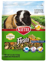 [Pack of 4] Kaytee Fiesta Gourmet Variety Diet for Guinea Pigs 2.5 lb - £72.18 GBP