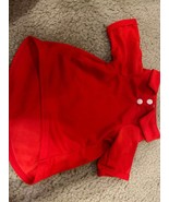 Dog top shirt red small dog size xl - $8.00