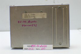 1985-1986 Chevrolet Astro Engine Control Unit ECU 1226864 Module 17 11F3 - $9.49