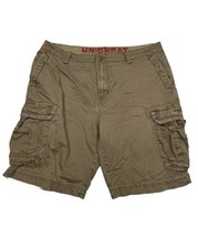 Unionbay Men Size 38 (Measure 37x10) Brown Cargo Shorts Outdoor - $11.45