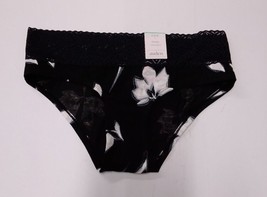 Women&#39;s Floral Print Cotton Cheeky Underwear with Lace Waistband - Auden... - £8.54 GBP