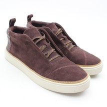 TOMS Riley Womens Size 9 Brown Suede Leather High Top Sneakers - $32.66