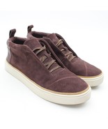 TOMS Riley Womens Size 9 Brown Suede Leather High Top Sneakers - £26.03 GBP