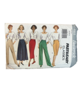 Butterick Classics Sewing Pattern Misses 14-16-18 Skirt Pants Easy 3163 ... - £4.62 GBP