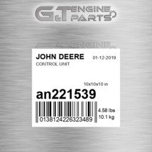 AN221539 Control Unit Fits John Deere (New Oem) - $1,310.23