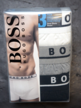 HUGO BOSS Homme 3-Pack Multicolore Coton Extensible sous-Vêtement Short ... - £19.44 GBP