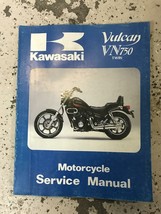 1985 1987 1988 1990 Kawasaki Vulcan VN750 Twin Service Repair Shop Manual OEM - $65.03