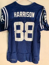 Reebok Women&#39;s NFL Jersey Indianapolis Colts Marvin Harrison Blue sz XL - £8.70 GBP