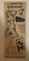 1970s Frederick’s Of Hollywood Vintage Print Ad Advertisement Lingerie pa31 - £6.26 GBP