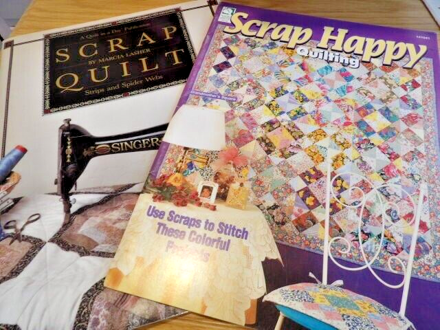 Primary image for Scrap Quilt 1991 & Scrap Happy 1996 2# Books Perfect Condition