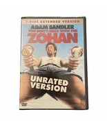 You Don&#39;t Mess with the Zohan DVD 2008 Unrated Comedy Adam Sandler SEALED - $5.00