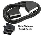 Premium Scart Cable With Nickel-Plated Connectors - £15.72 GBP