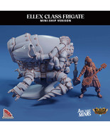3D Printed Sordane Publishing Arcane Minis Mini Ship - Ellex Frigate 28 ... - $16.78 CAD