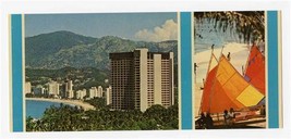 Hyatt Regency Acapulco Hotel Oversized Postcard Mexico  - £11.16 GBP