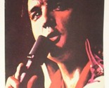 Elvis Presley Magazine Pinup Elvis in Jumpsuit On Stage Close Up Double ... - $3.95