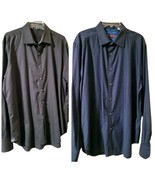 Lot of 2 - Robert Graham Men&#39;s Button Down Shirts Flip Cuff Size 2XL - $640.49 MXN