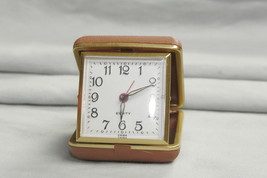 Vintage Equity Travel Alarm Clock in Plastic Case Glow In Dark Hands, Wi... - $15.33