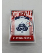 Northvale Red Back Jumbo Playing Cards Complete - $116.63 MXN