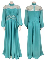 MD Sequin Chiffon Dresses 2023 New  Dashiki Long Dress Ankara Robe Africaine Mus - £96.37 GBP