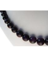 305.15 CTS 18&quot;L JAPAN FINE SUGILITE NECKLACE RARE COLOR - £601.32 GBP