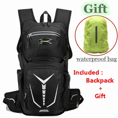 Ultralight Bicycle Bag Portable With Water Bladder Outdoor  Cycling Ruack Hydrat - $44.85