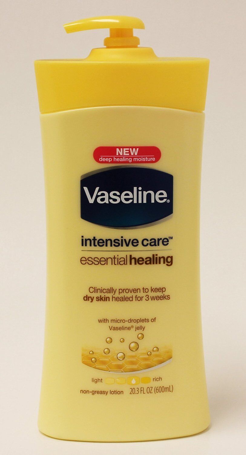 Vaseline Intensive Care Essential Healing Lotion, 20.3 oz + 20% (Pack of 6)