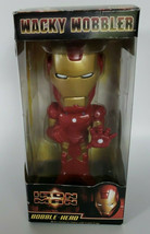 Funko 08311 Red Iron Man Wacky Wobbler Bobble Head Pop Culture New in box SH1 - £15.17 GBP